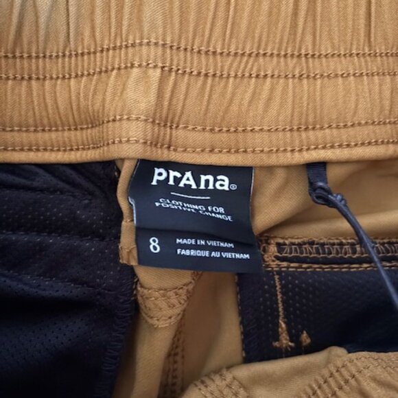 prAna NWT Womens Antique Bronze Halle E-Waist Jogger II Hiking Pants 8 - Picture 4 of 7